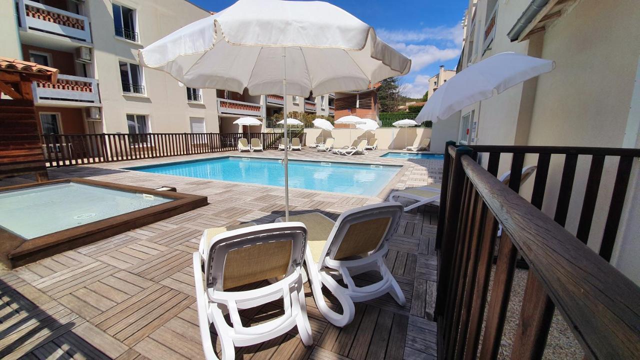 Douceur Du Verdon- Climatise Avec Piscine, Parking Gréoux-les-Bains Zewnętrze zdjęcie
